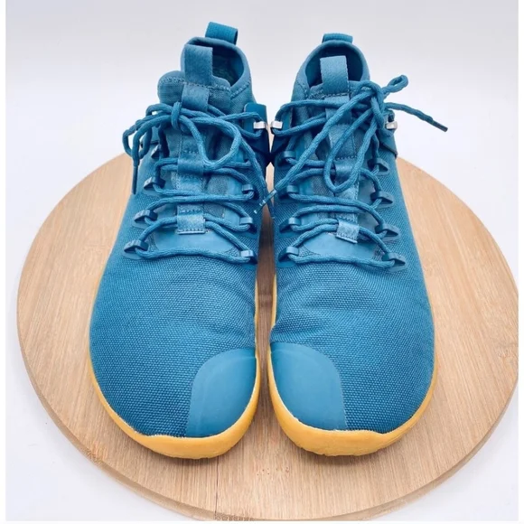 Vivo Barefoot Blue Hi Top Minimalist Sneakers - Picture 2 of 11